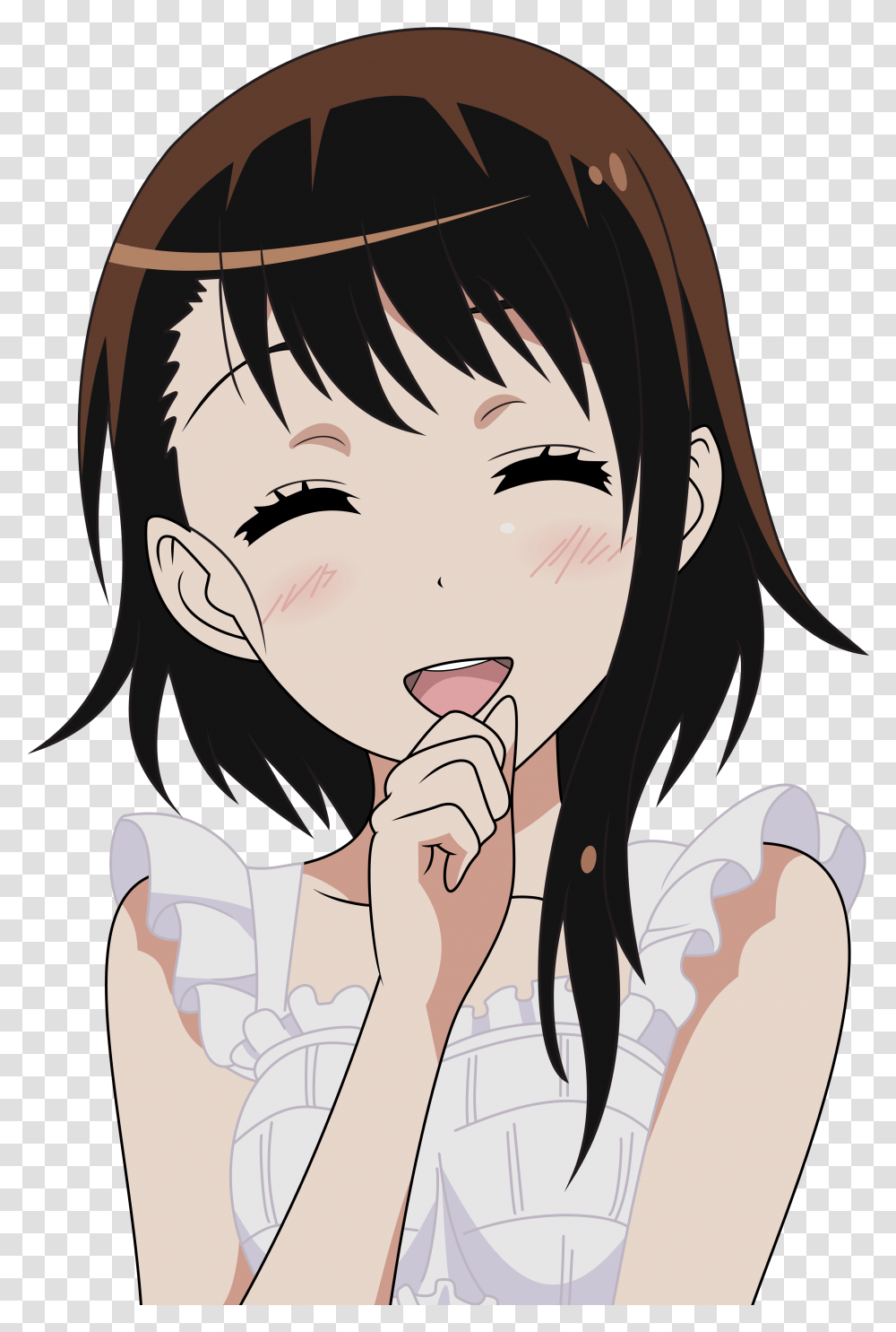 Nisekoi 8k Ultra Hd Wallpaper Background Image 8889x5000 Anime Girl Laughing, Face, Person, Human, Throat Transparent Png