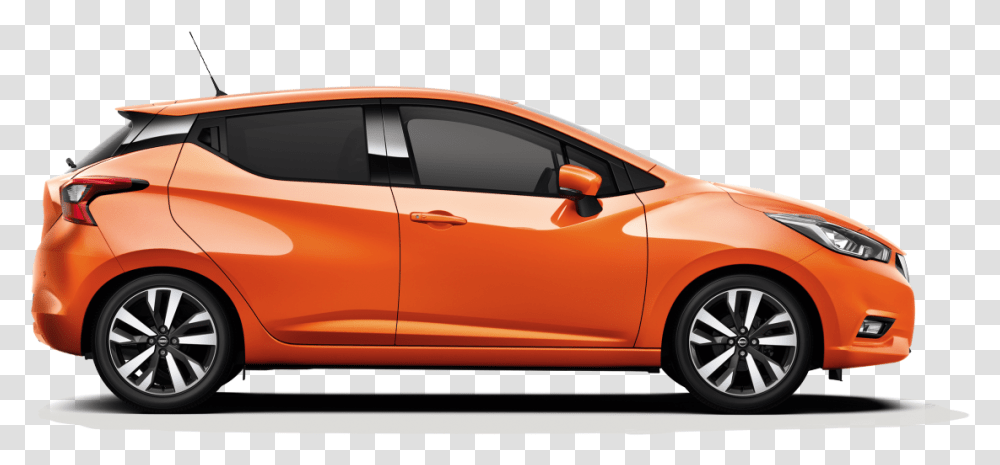 Nissan Images All Nissan Micra Side View, Sedan, Car, Vehicle, Transportation Transparent Png