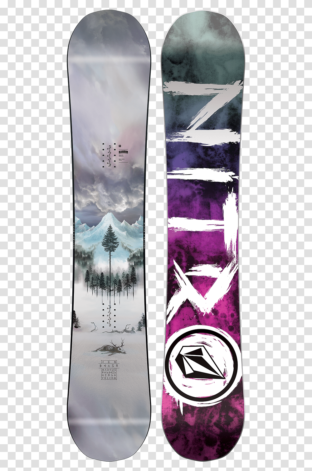 Nitro Beast Snowboard 2019, Collage, Poster, Advertisement, Tree Transparent Png
