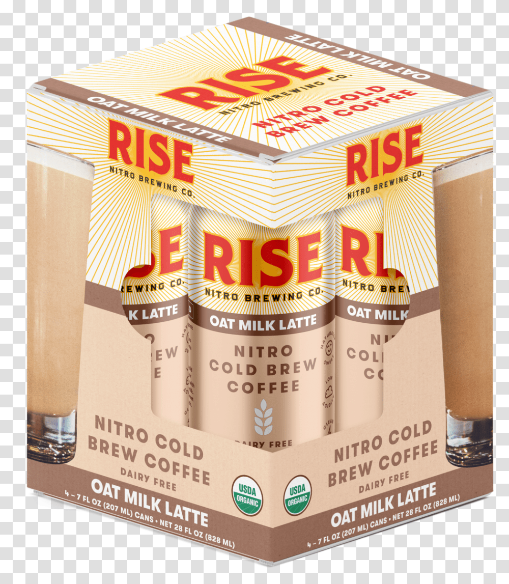 Nitro Cold Brew Coffee, Box, Label, Tin Transparent Png