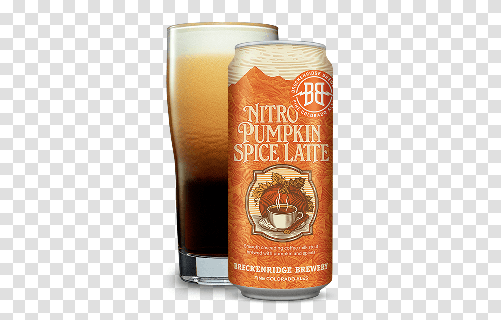 Nitro Pumpkin Spice Latte Breckenridge Nitro Chocolate Orange Stout, Beer, Alcohol, Beverage, Drink Transparent Png