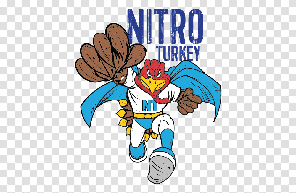 Nitro Turkey Cartoon, Comics, Book, Person, Human Transparent Png