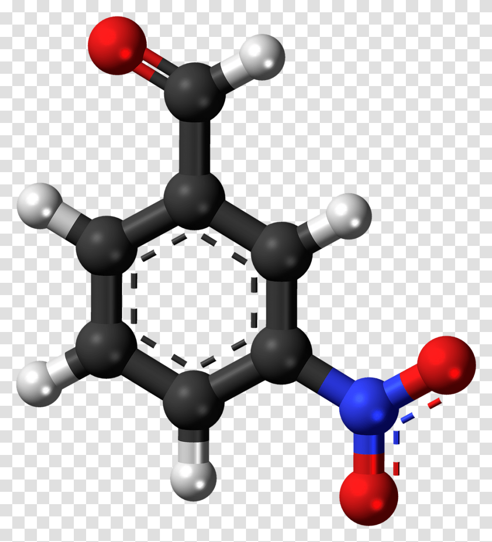 Nitrobenzaldehyde Molecule Image Thiol 3d, Sphere, Juggling Transparent Png