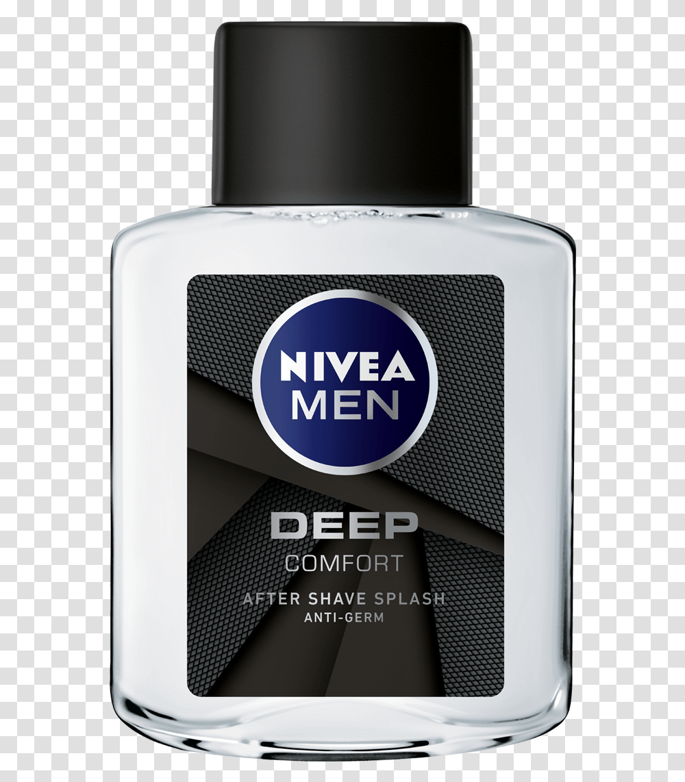 Nivea Men Deep Comfort After Shave Lotion, Aftershave, Cosmetics, Bottle, Mobile Phone Transparent Png