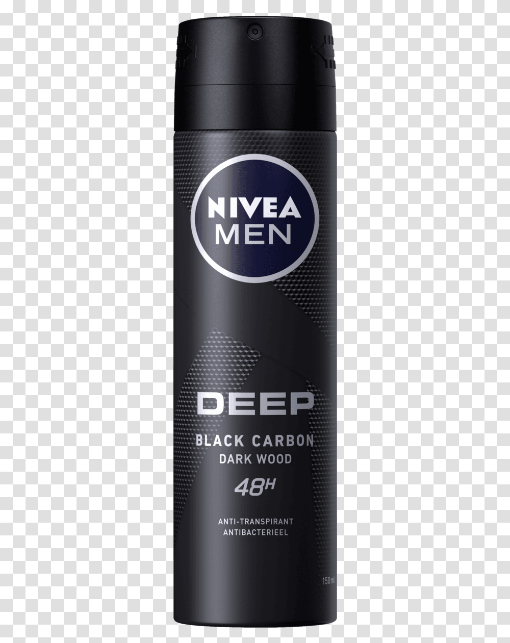 Nivea Men Deodorant Dark Wood, Tin, Can, Aluminium, Spray Can Transparent Png