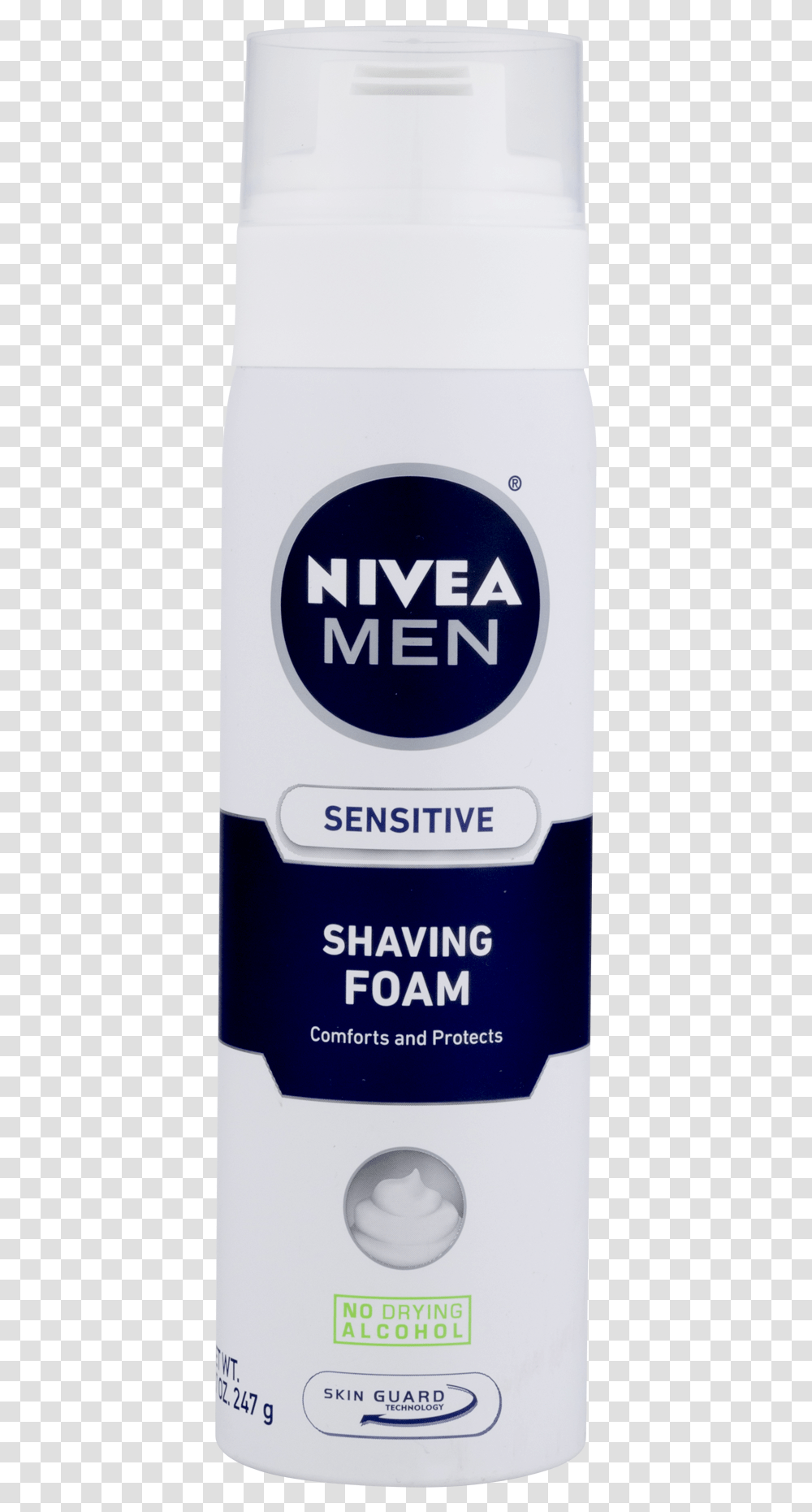 Nivea Men Shave Foam, Cosmetics, Bottle, Deodorant, Aftershave Transparent Png