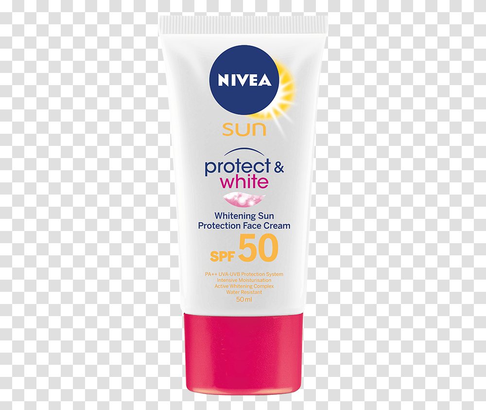 Nivea, Sunscreen, Cosmetics, Bottle, Lotion Transparent Png
