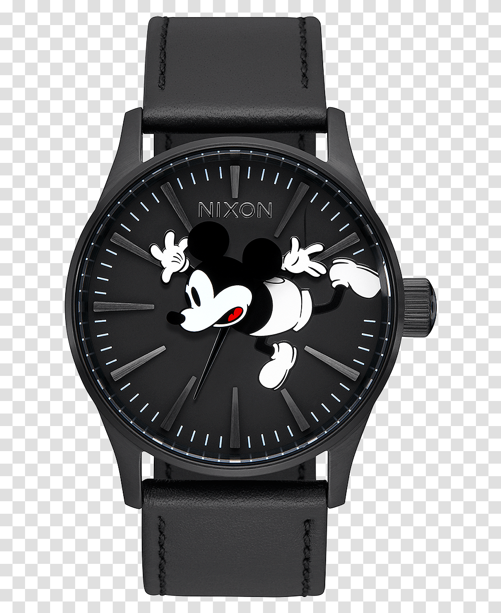 Nixon Mickey, Wristwatch, Clock Tower, Architecture, Building Transparent Png