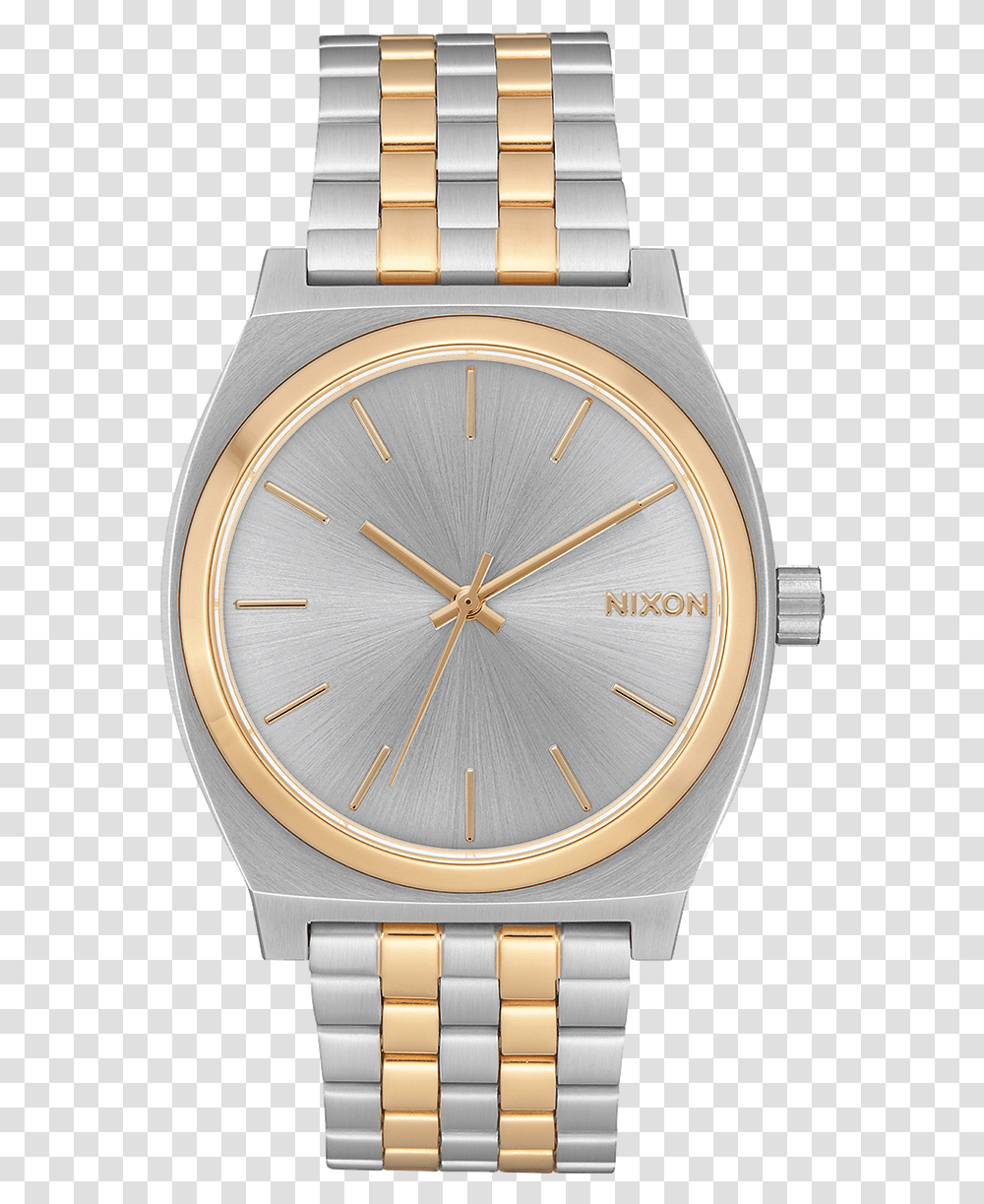 Nixon Watches Silver And Gold, Wristwatch, Clock Tower, Architecture, Building Transparent Png