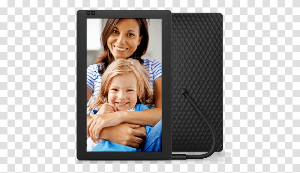 Nixplay Seed 133 Wi Fi Cloud Digital Photo Frame With Full Buy Digital Photo Frame, Computer, Electronics, Person, Monitor Transparent Png