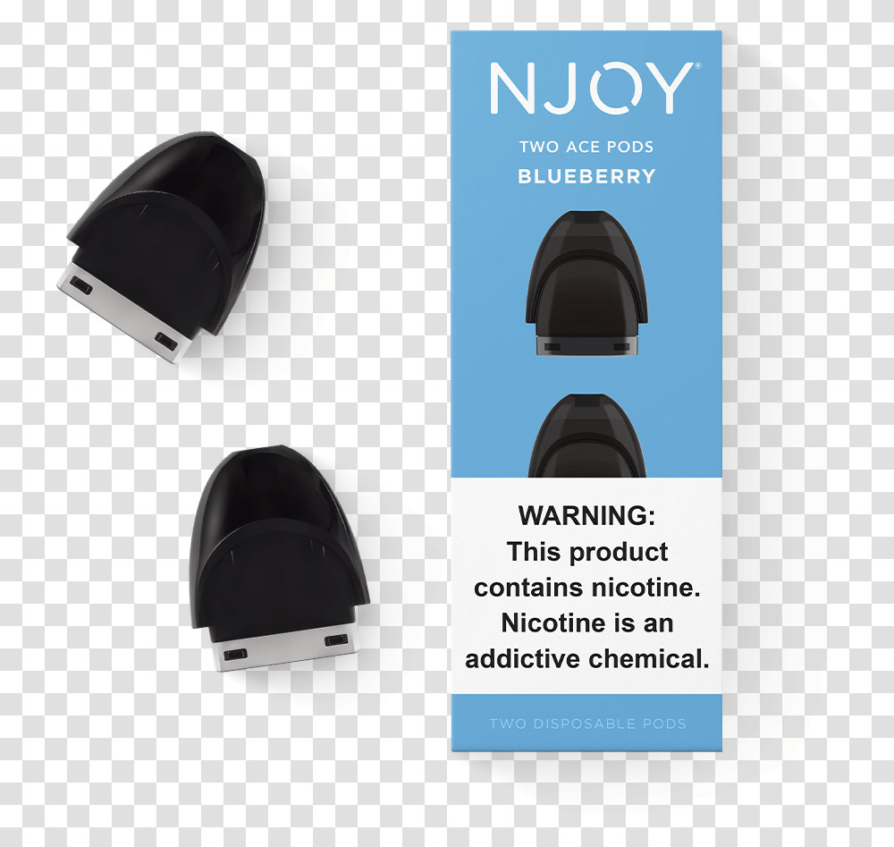 Njoy Ace Pods Njoy Pods, Advertisement, Adapter, Electronics, Poster Transparent Png