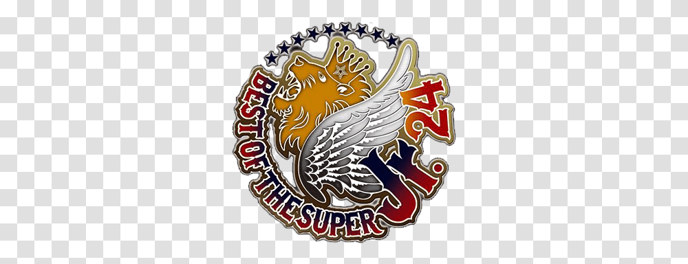Njpw Best Of The Super Jr Njpw Best Of The Super Juniors Logo, Symbol, Trademark, Emblem, Badge Transparent Png