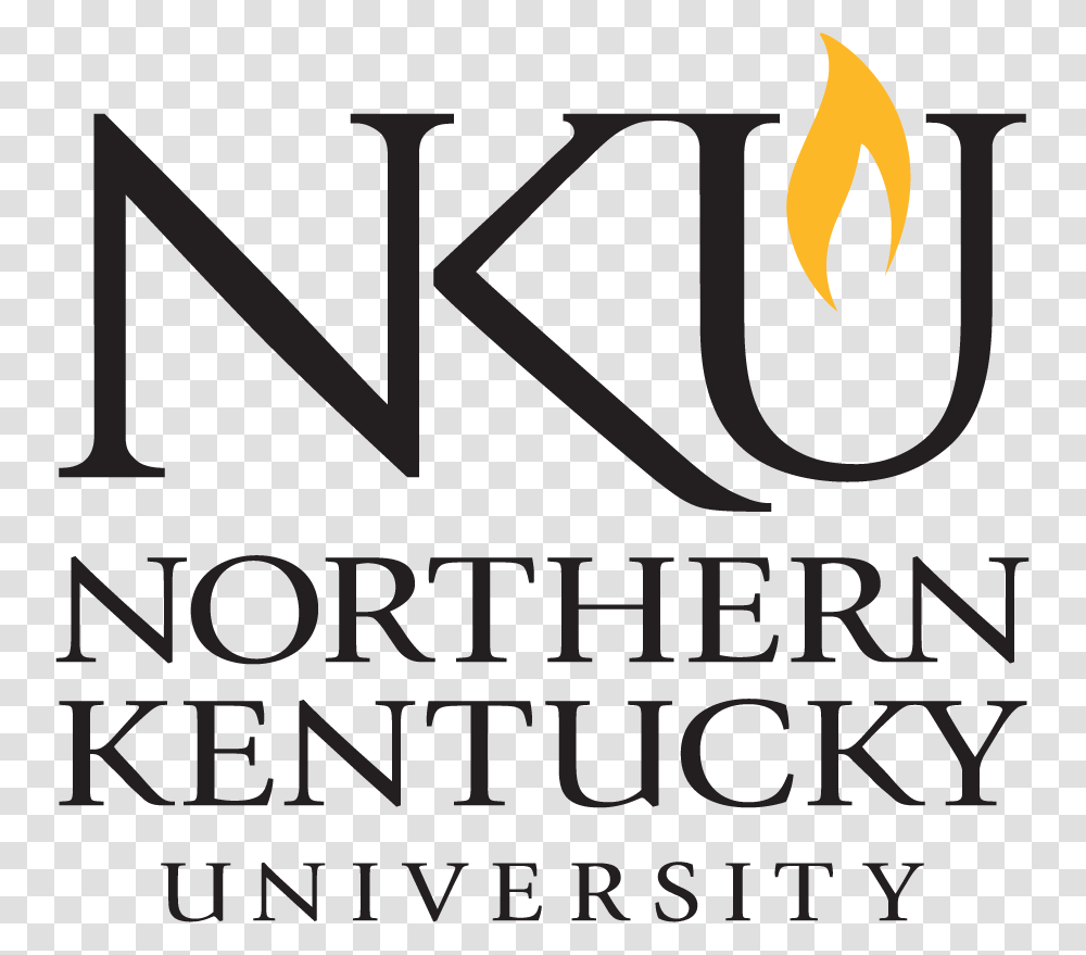 Nku Stacked Logo Northern Kentucky University Logo, Label, Alphabet Transparent Png