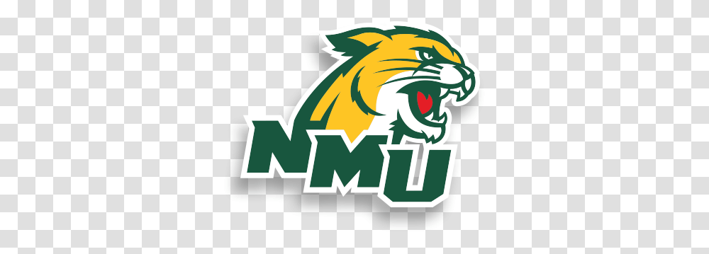 Nmu Athletics Logo Cat, Outdoors, Label Transparent Png