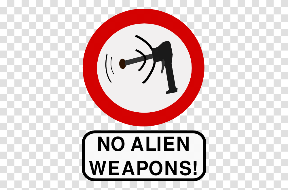No Alien Weapons Clip Art, Road Sign, Stopsign Transparent Png