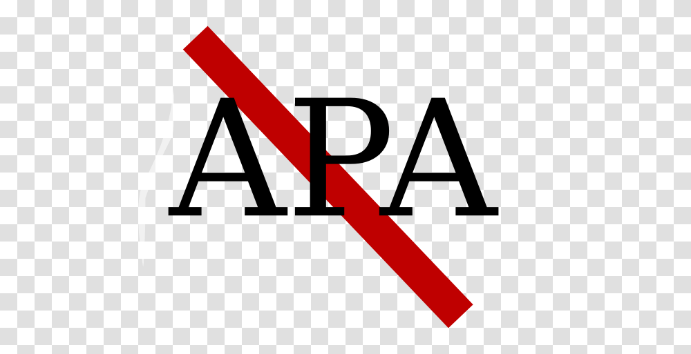 No Apa Clip Art, Word, Label, Logo Transparent Png