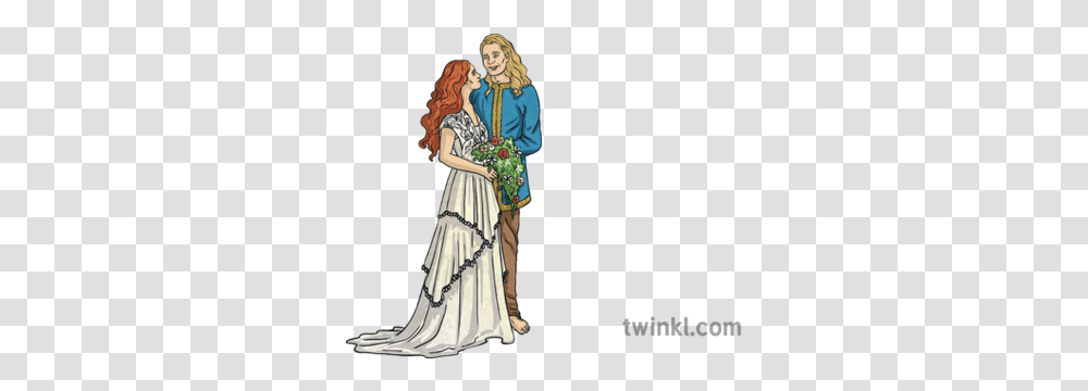 No Background Marriage Wedding Bride Illustration, Clothing, Person, Evening Dress, Robe Transparent Png