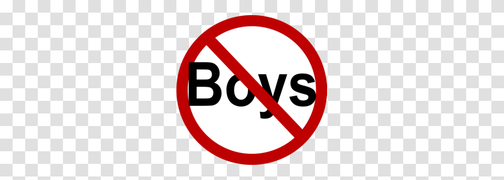 No Boys Clip Art, Road Sign, Stopsign, City Transparent Png