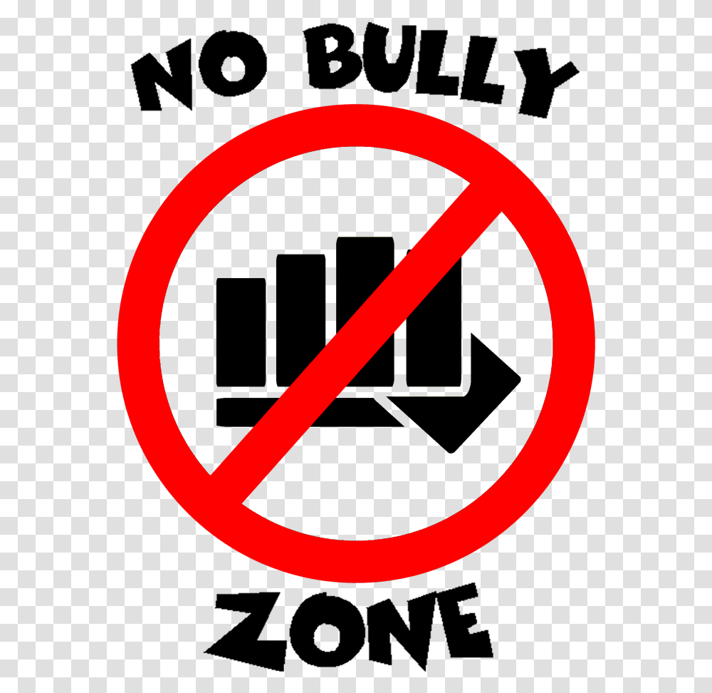 No Bullying Signs Clipart Bes Anti Bullying Symbol, Road Sign, Stopsign Transparent Png