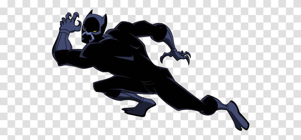 No Caption Provided Black Panther In Cartoons, Batman, Person, Human, Ninja Transparent Png