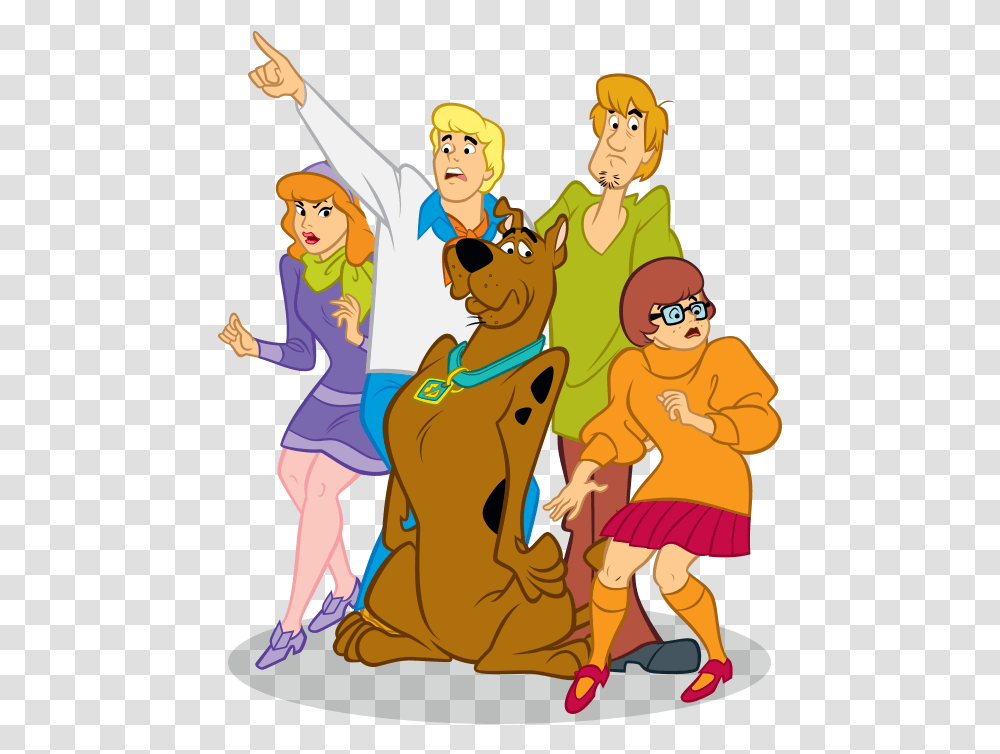 No Caption Provided Cartoon Network Scooby Doo Cartoon, Comics, Book, Person, People Transparent Png