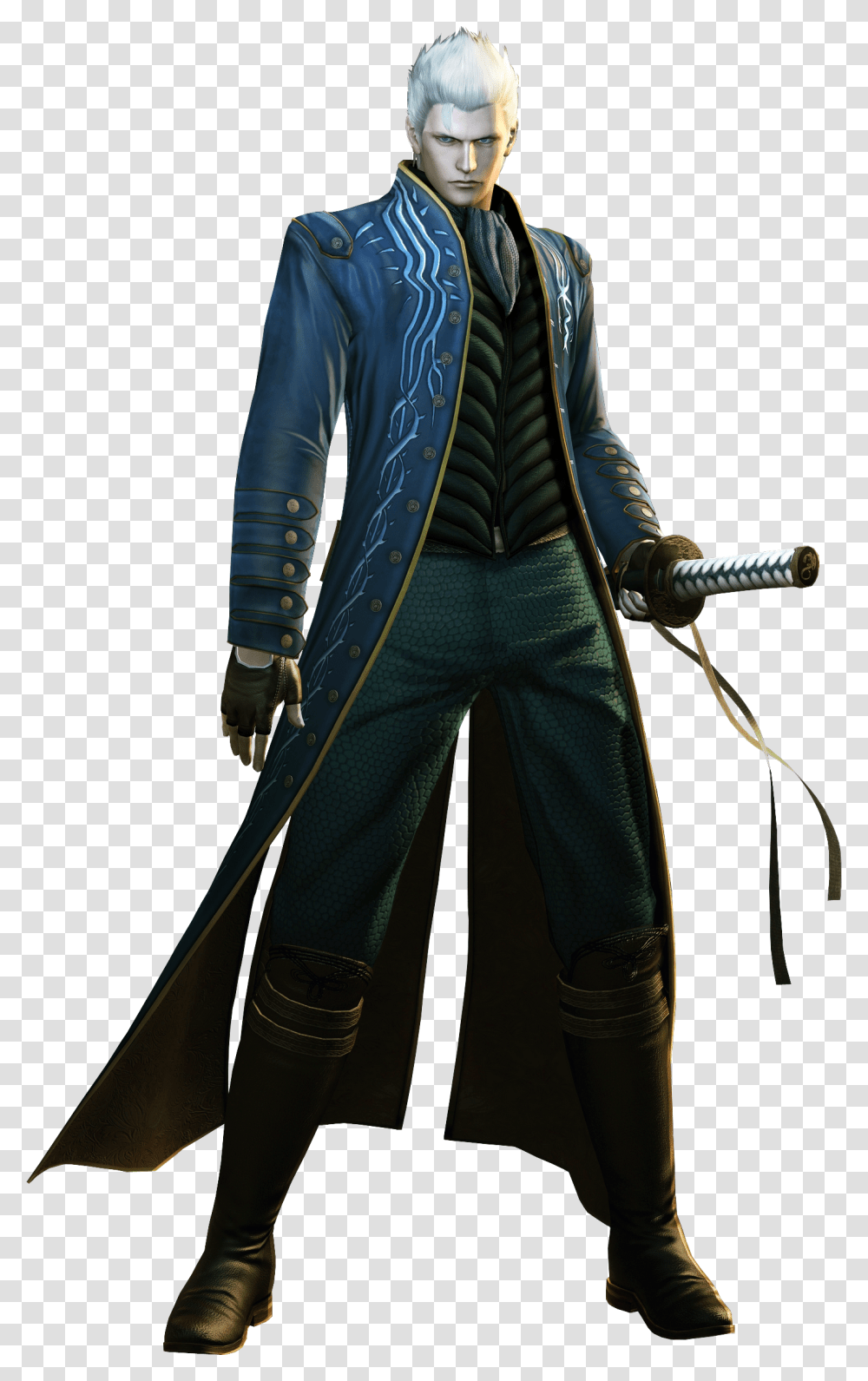 No Caption Provided Dante Devil May Cry Brother, Costume, Sleeve, Long Sleeve Transparent Png