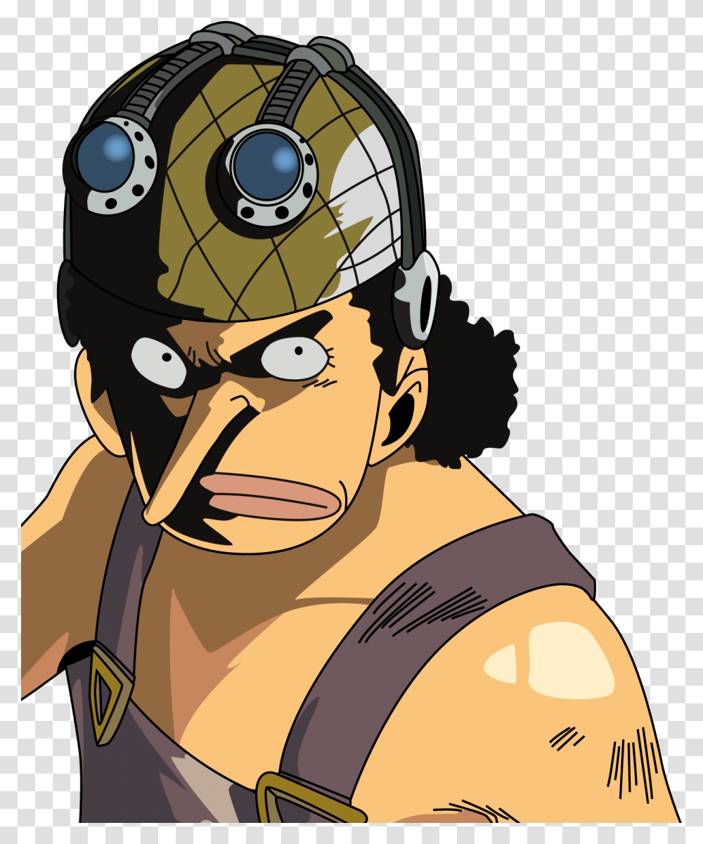 No Caption Provided God Ussop, Helmet, Apparel, Face Transparent Png