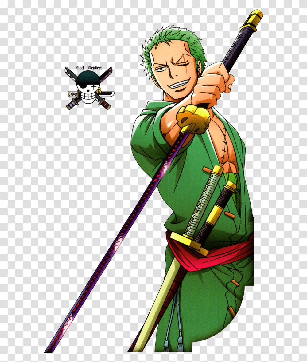 No Caption Provided One Piece Zoro, Person, Human, Sport, Sports Transparent Png