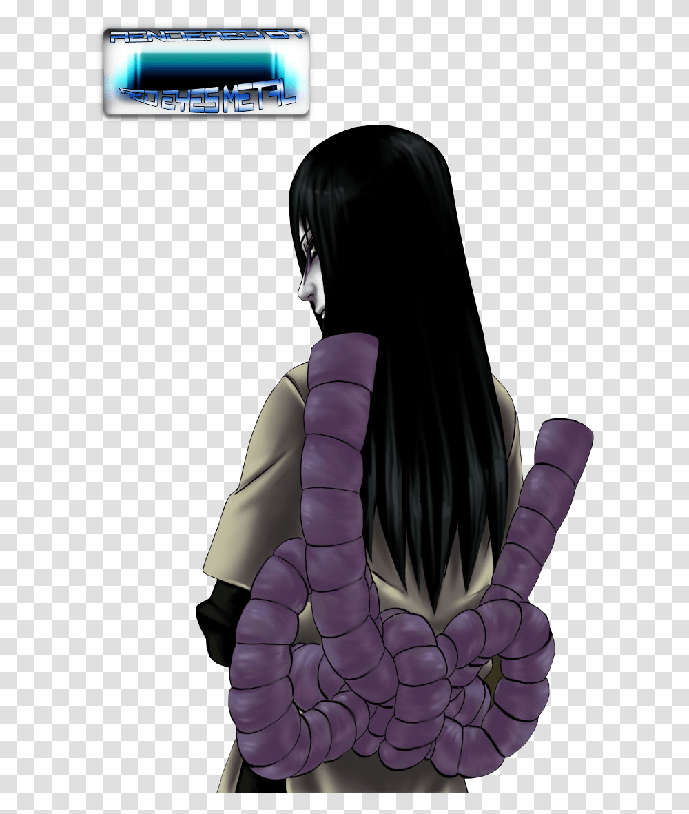 No Caption Provided Orochimaru Bow, Person, Hair, Long Sleeve Transparent Png