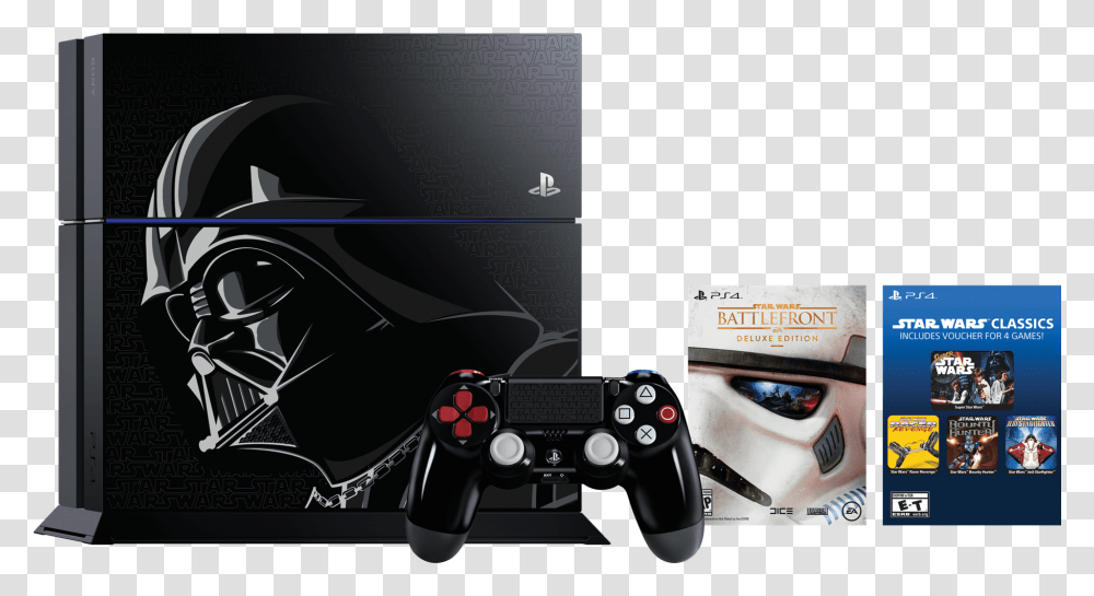 No Caption Provided Ps4 Star Wars Edition, Camera, Electronics, Video Gaming, Joystick Transparent Png