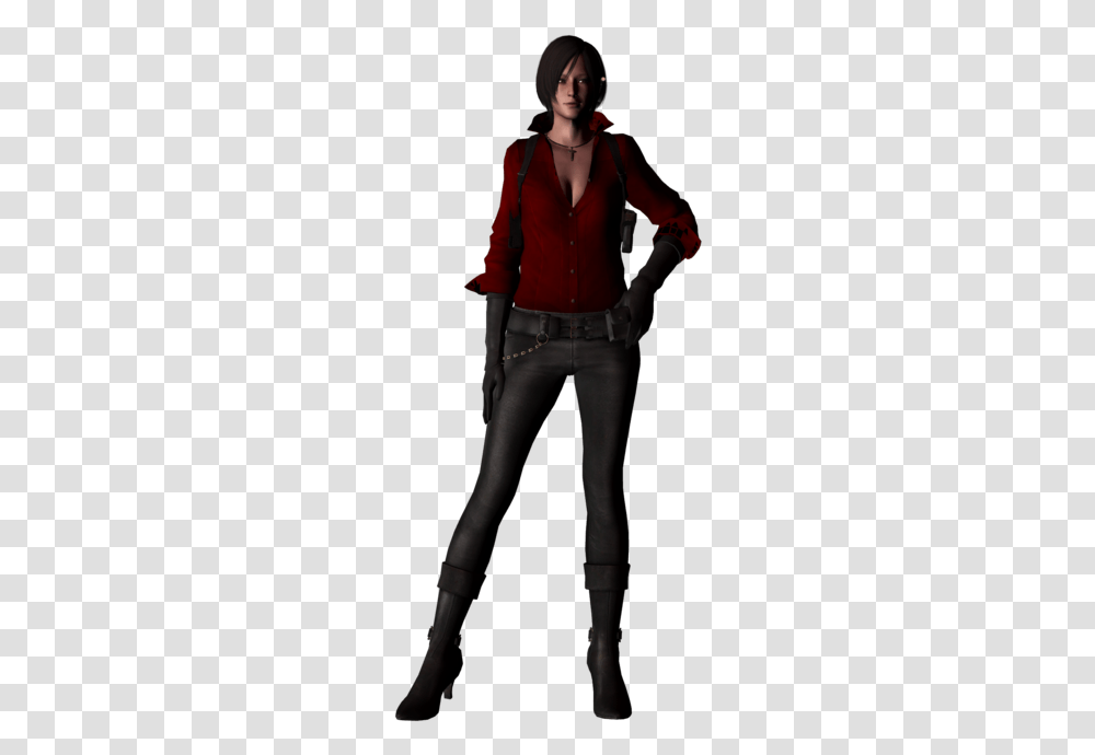 No Caption Provided Resident Evil 6 Ada, Person, Pants, Sleeve Transparent Png