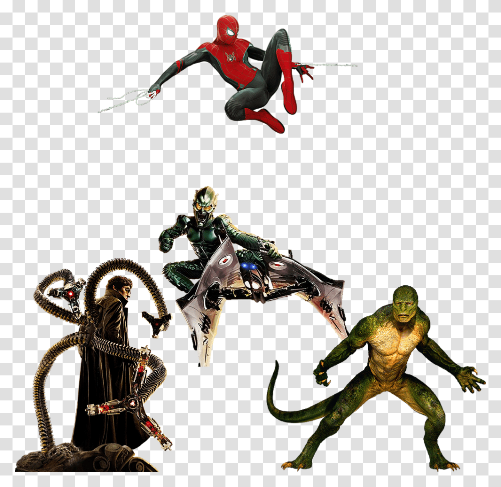No Caption Provided Spiderman Green Goblin, Robot Transparent Png