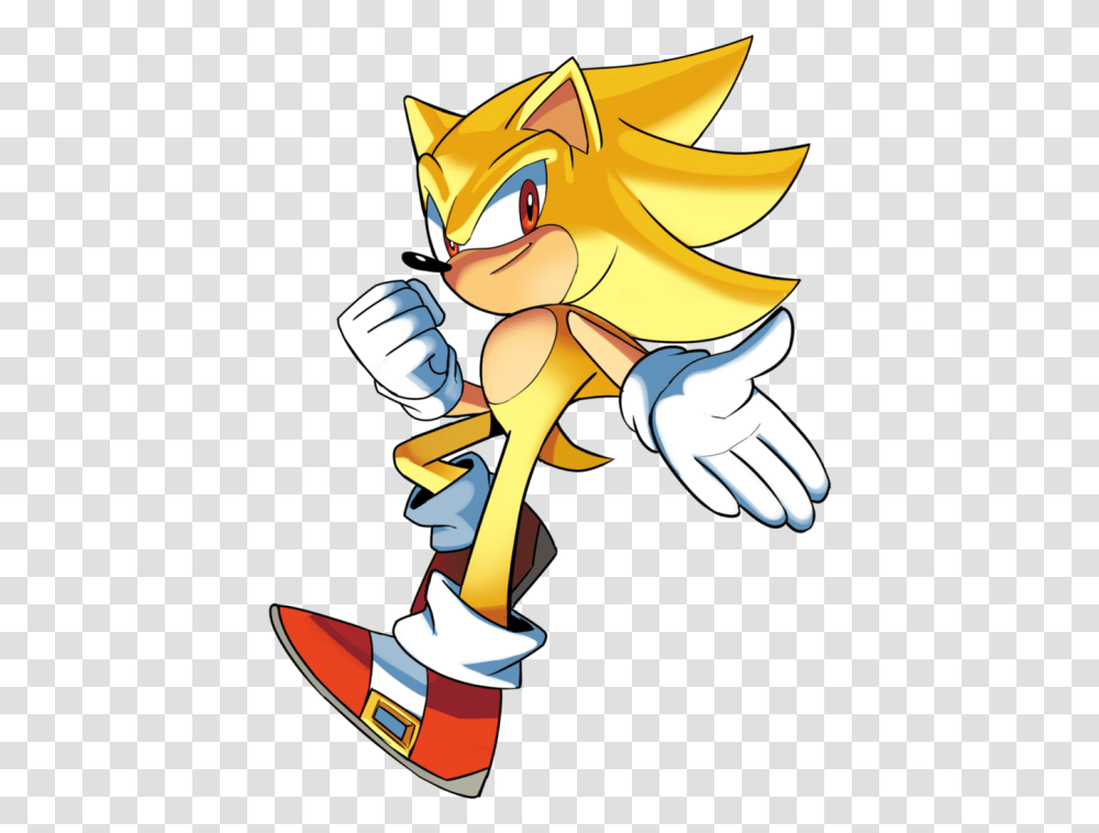 No Caption Provided Super Sonic Sonic Archie, Sweets, Food, Confectionery, Hand Transparent Png