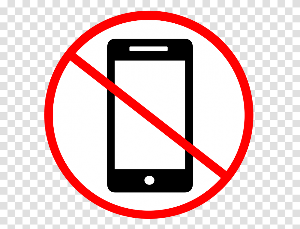 No Cell Phone Clip Art Music Clipart, Electronics, Sign, Road Sign Transparent Png