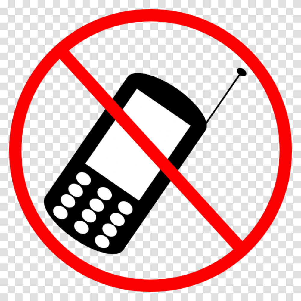 No Cell Phone Clipart Cellphone Clip Art, Label, Machine, Gas Station Transparent Png