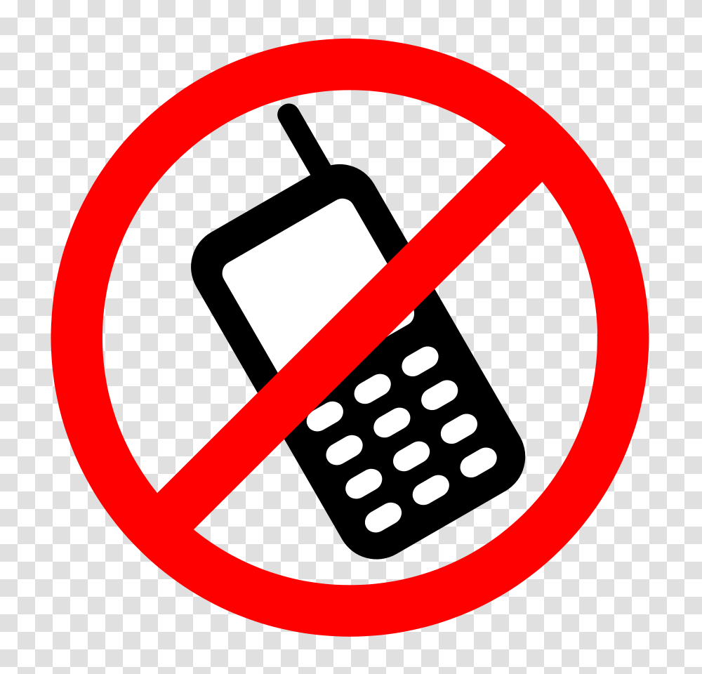 No Cell Phone Clipart, Sign, Label Transparent Png