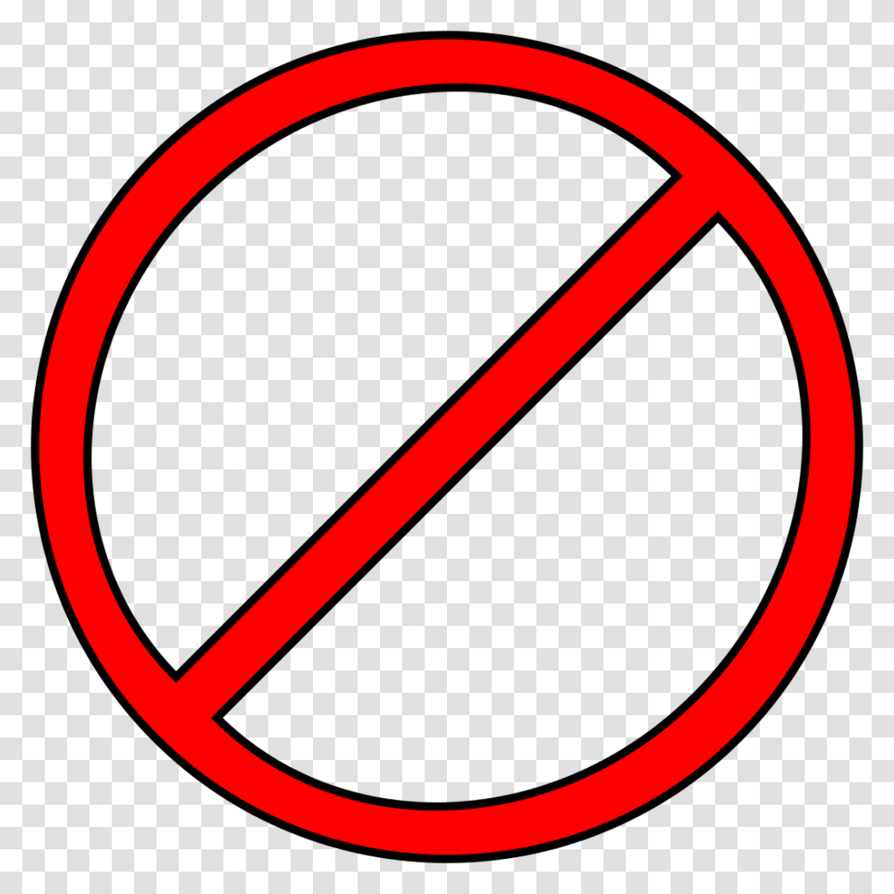 No Circle, Road Sign, Stopsign Transparent Png