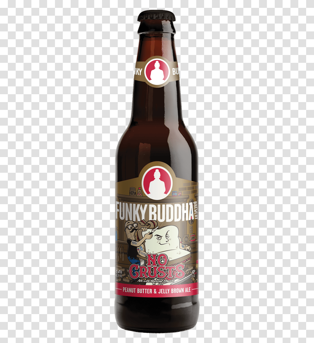 No Crusts By Funky Buddha Brewery Funky Buddha Floridian Beer, Alcohol, Beverage, Drink, Bottle Transparent Png