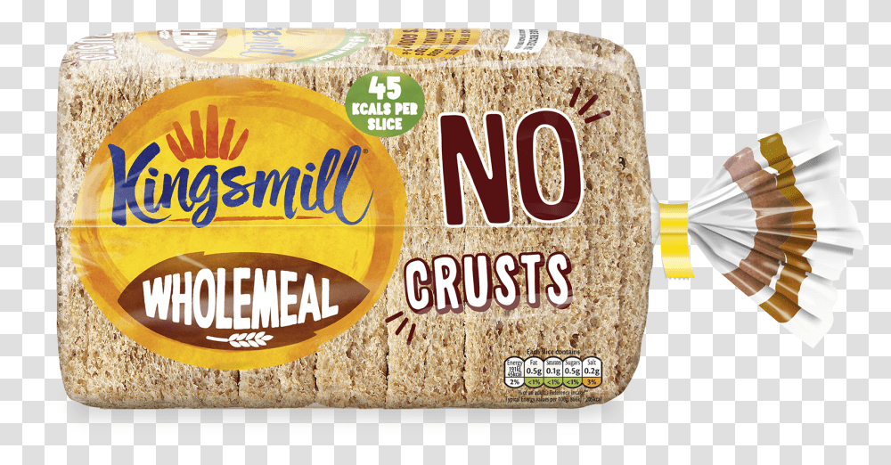 No Crusts Kingsmill 50 50 No Crusts, Bread, Food, Toast, French Toast Transparent Png