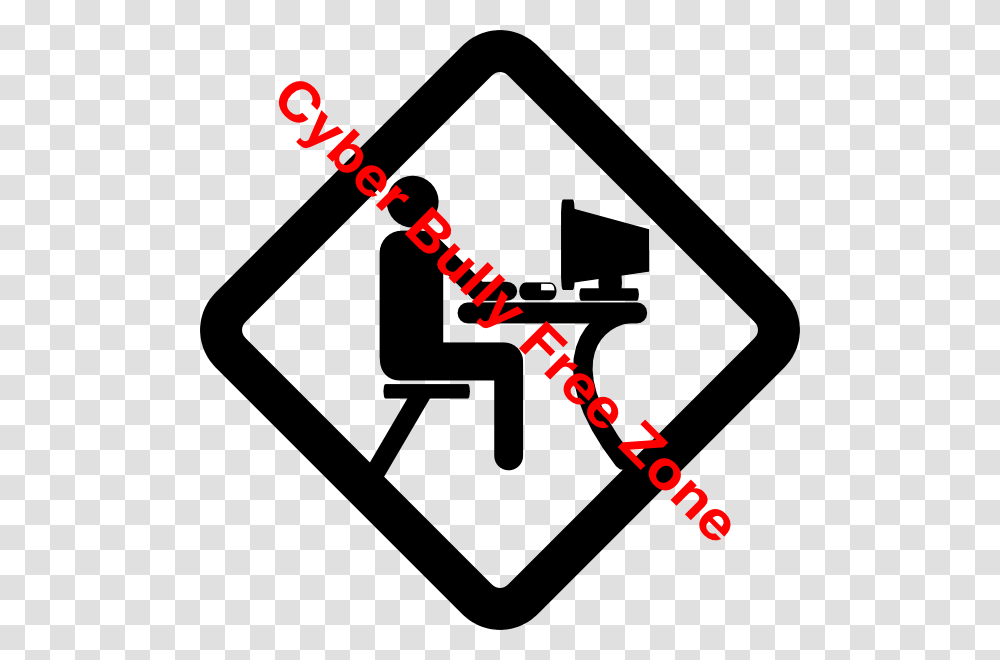No Cyber Bullying Clip Art, Road Sign, Stopsign Transparent Png