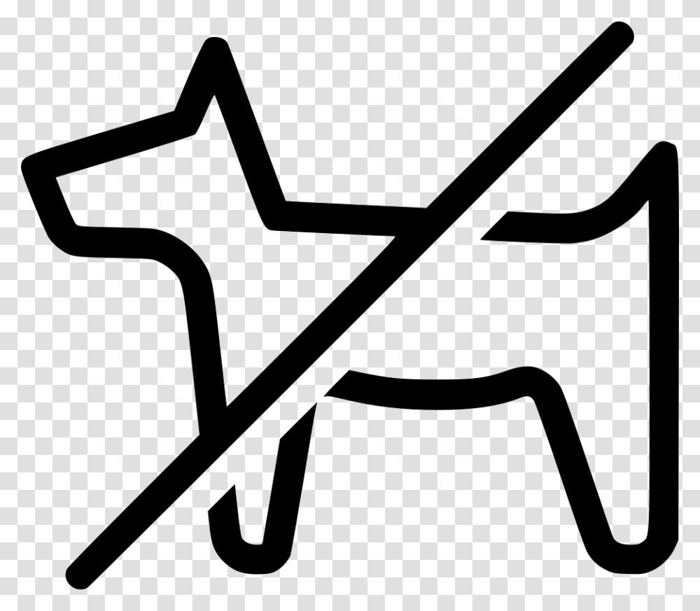 No Dog Icon No Dog, Stencil, Shovel, Tool Transparent Png