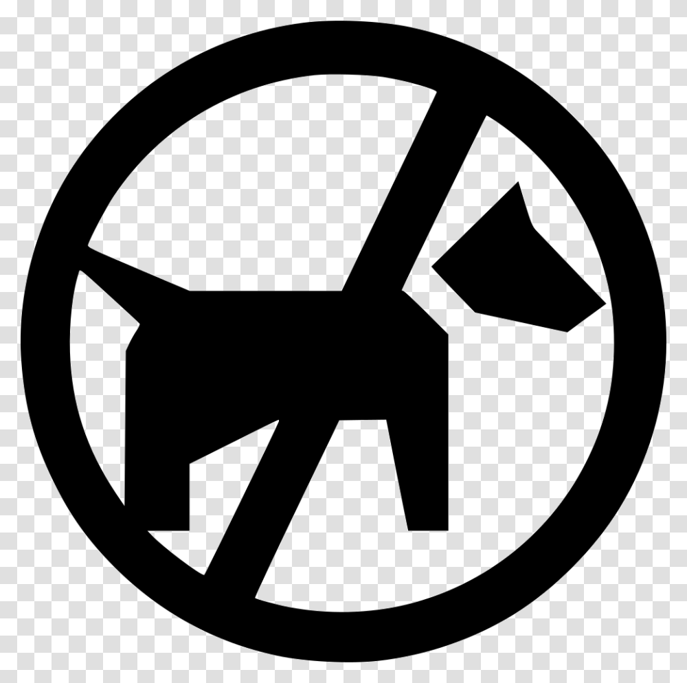No Dog No Dog Icon, Recycling Symbol, Star Symbol, Logo Transparent Png