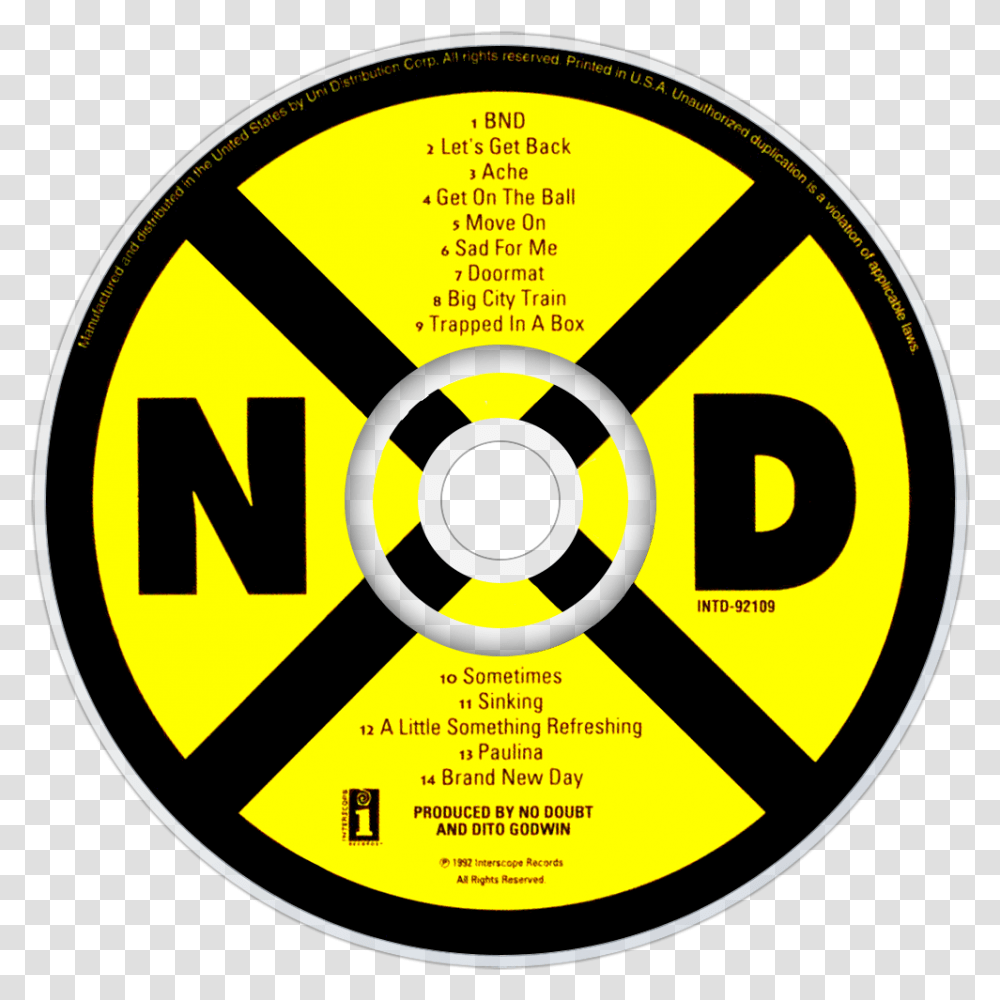 No Doubt Music Fanart Fanarttv Dot, Disk, Dvd, Text, Symbol Transparent Png