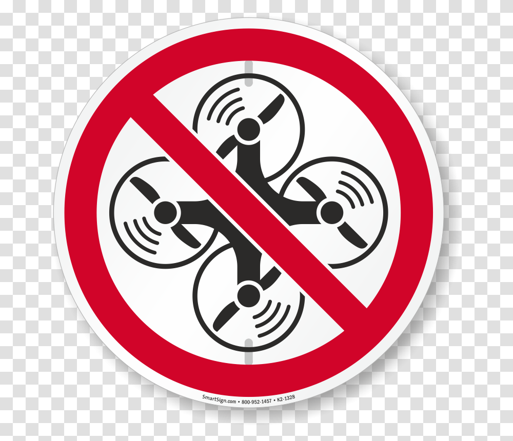 No Drones Signs, Road Sign, Stopsign Transparent Png