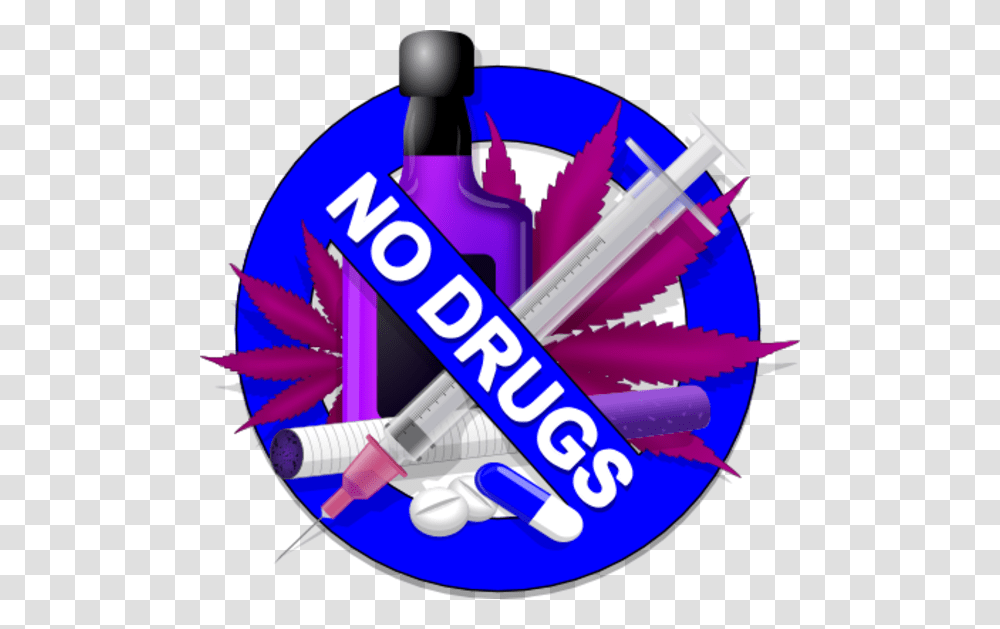 No Drugs, Blade, Weapon Transparent Png