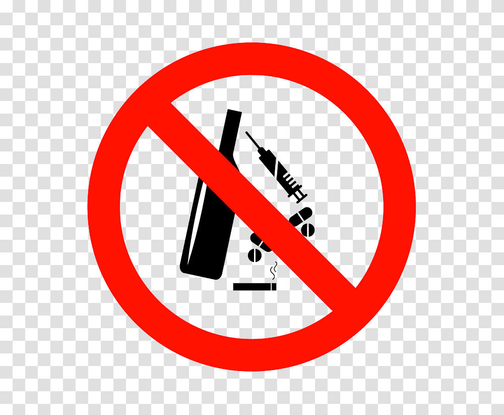 No Drugs, Road Sign, Stopsign, Dynamite Transparent Png