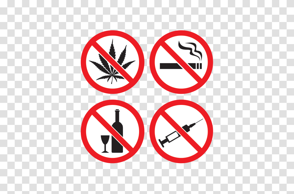 No Drugs, Sign, Road Sign, Dynamite Transparent Png