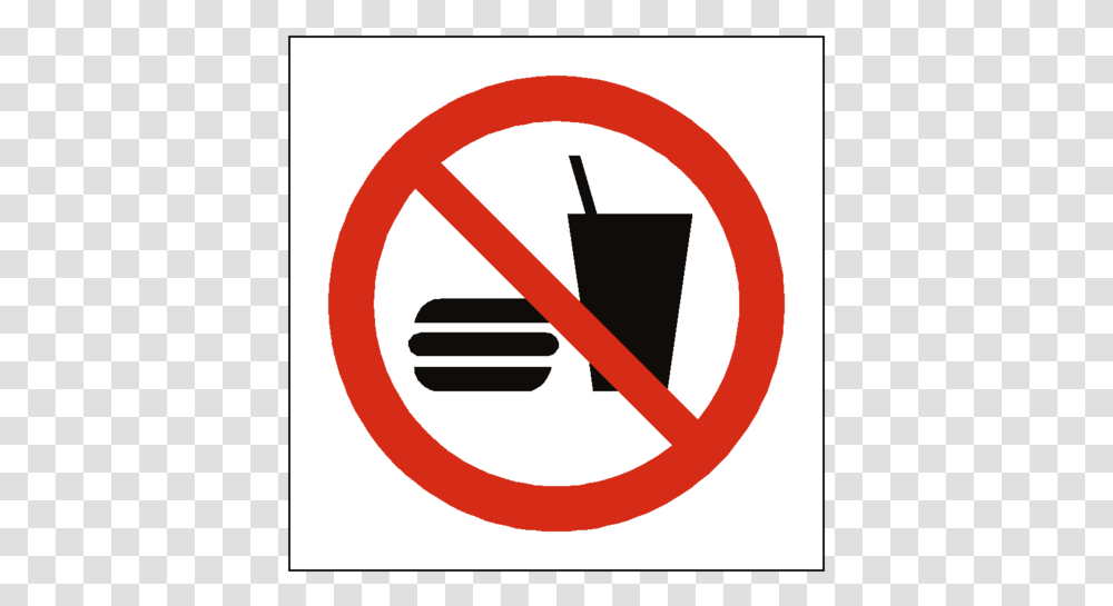 No Eating Or Drinking Symbol Sign No Eating And Drinking Sign, Road Sign, Stopsign, Urban, Hardhat Transparent Png