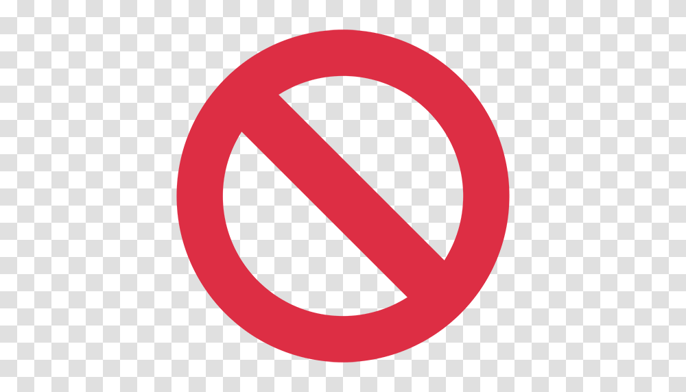 No Entry Sign Emoji For Facebook Email Sms Id Emoji, Road Sign, Stopsign Transparent Png