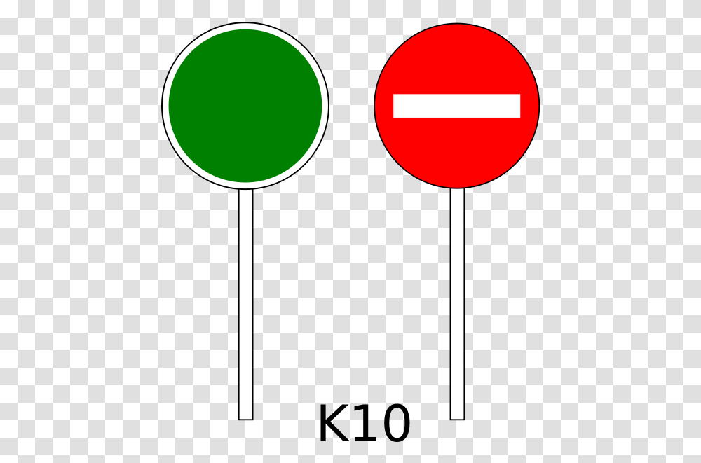 No Entry Traffic Sign On Pole Color Vector Drawing Clip Art Rambu Lalu Lintas, Food, Candy, Lollipop Transparent Png